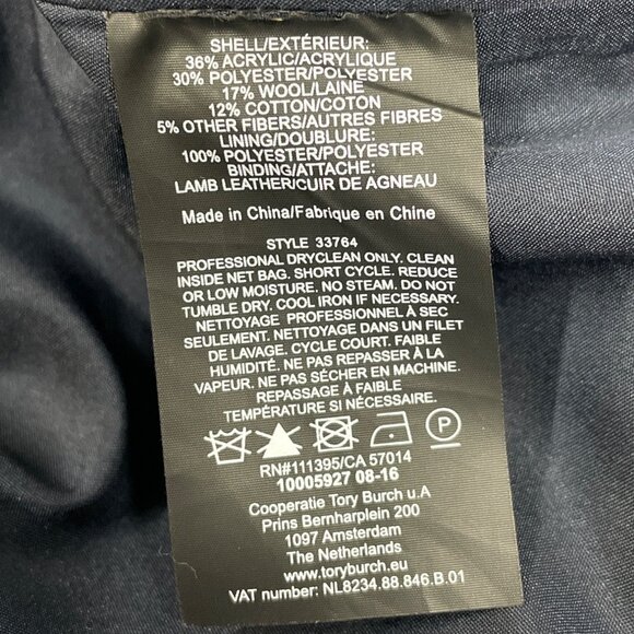 Tory Burch Women's Multicolor Diamond Wrap Mini Skirt Sz 4 - NWT - Picture 5 of 5